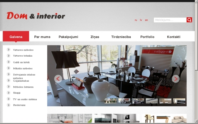 Dom & Interior, Miele oficiālais dīleris, SIA